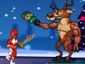 Leikur Jólahlaup Power Rangers  á netinu