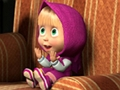 Leikur Masha and the Bear púsluspil  á netinu