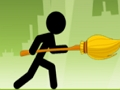 Leikur Stickman bardaga á netinu