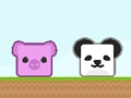 Leikur Panda flýja með grís  á netinu