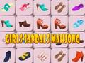 Leikur Stelpur Sandals Mahjong á netinu