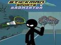 Leikur Stickman íþróttabadminton  á netinu