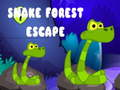 Leikur Snake Forest flýja  á netinu