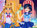 Leikur Sailor Moon Cosplay sýning  á netinu