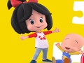 Leikur Cleo og Cuquin púsluspil  á netinu