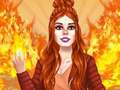 Leikur Redhaired Fairy Fantasy vs raunveruleiki á netinu