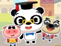 Leikur Dr Panda skólinn  á netinu