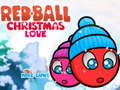 Leikur Red Ball jólaást  á netinu