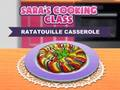 Leikur Matreiðslunámskeið í Ratatouille Saras  á netinu