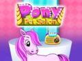 Leikur Pony gæludýr stofa  á netinu