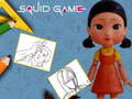 Leikur Smokkfiskur Game Coloring Book  á netinu
