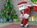 Leikur MineCraft jólapúsl  á netinu