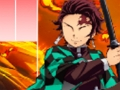 Leikur Anime Kimetsu engin Demon Slayer píanóflísar  á netinu