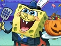 Leikur SpongeBob Halloween þraut  á netinu