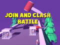 Leikur Vertu með og Clash Battle  á netinu