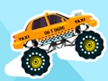 Leikur Crazy Monster Taxi  á netinu