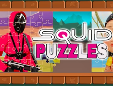 Leikur Smokkfiskur Game Jigsaw  á netinu
