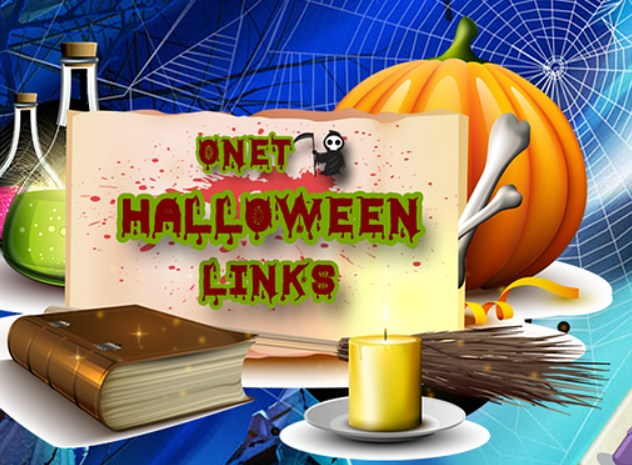 Leikur ONet Halloween hlekkir  á netinu