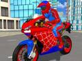 Leikur Hero Stunt Spider Bike Simulator 3d 2 á netinu