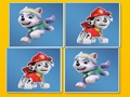 Leikur Paw Patrol minni passa upp á netinu
