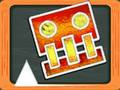 Leikur Geometry Dash Blackboard á netinu