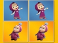 Leikur Masha and the Bear Memory passa saman  á netinu