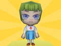 Leikur Haust krakkar og stelpur Chibi Race Knockdown Multiplay  á netinu