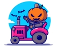 Leikur Gleðilega Halloween Jigsaw  á netinu