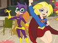 Leikur DC Super Hero Girls Food Fight á netinu