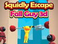 Leikur Squidly Escape Fall Guy 3d á netinu