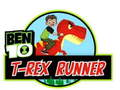 Leikur Ben 10 T-Rex hlaupari  á netinu