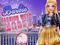 Leikur Barbie Fashion Week Model á netinu