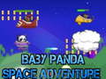 Leikur Baby Panda Space Adventure á netinu