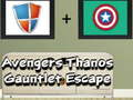 Leikur Avengers Thanos Gauntlet flýja á netinu