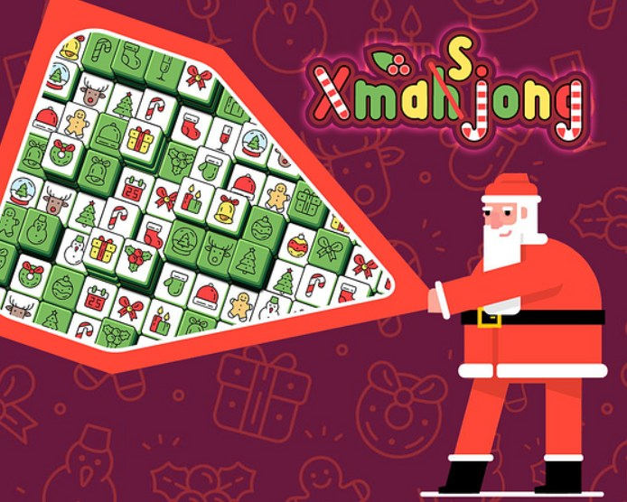 Leikur Jóla Mahjong  á netinu