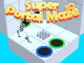 Leikur Super Portal Maze 3D á netinu