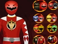 Leikur Power Rangers klæða sig upp  á netinu