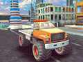 Leikur Monster Truck glæfrabragð ókeypis jeppakappakstur  á netinu