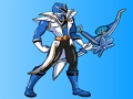 Leikur Power Rangers klæða sig upp  á netinu
