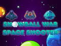 Leikur Snjóbolta stríð: Space Shooter á netinu