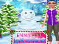 Leikur Emma og Snowman jól  á netinu