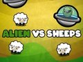 Leikur Alien vs sauðfé á netinu