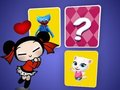 Leikur Pucca minniskortaleikur á netinu