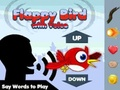 Leikur Flappy fugl með rödd á netinu