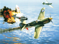 Leikur Fluglist Air Combat Slide á netinu