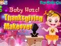 Leikur Baby Hazel þakkargjörðar makeover á netinu