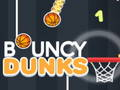 Leikur Hoppandi dunks á netinu