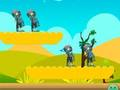 Leikur Alien Shoot Zombies á netinu