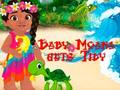 Leikur Baby Moana verður snyrtilegt  á netinu