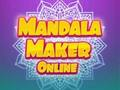 Leikur Mandala Maker á netinu  á netinu
